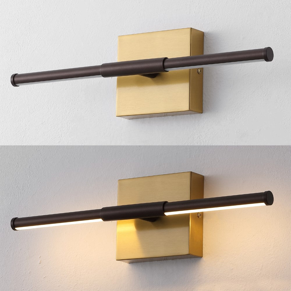 Euell Modern Minimalist Dimmable Integrated LED Metal Wall Sconce