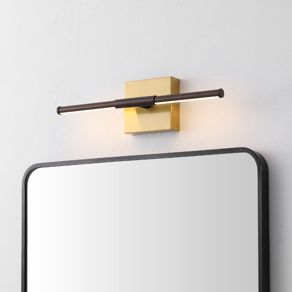Euell Modern Minimalist Dimmable Integrated LED Metal Wall Sconce