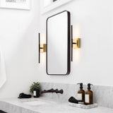 Euell Modern Minimalist Dimmable Integrated LED Metal Wall Sconce