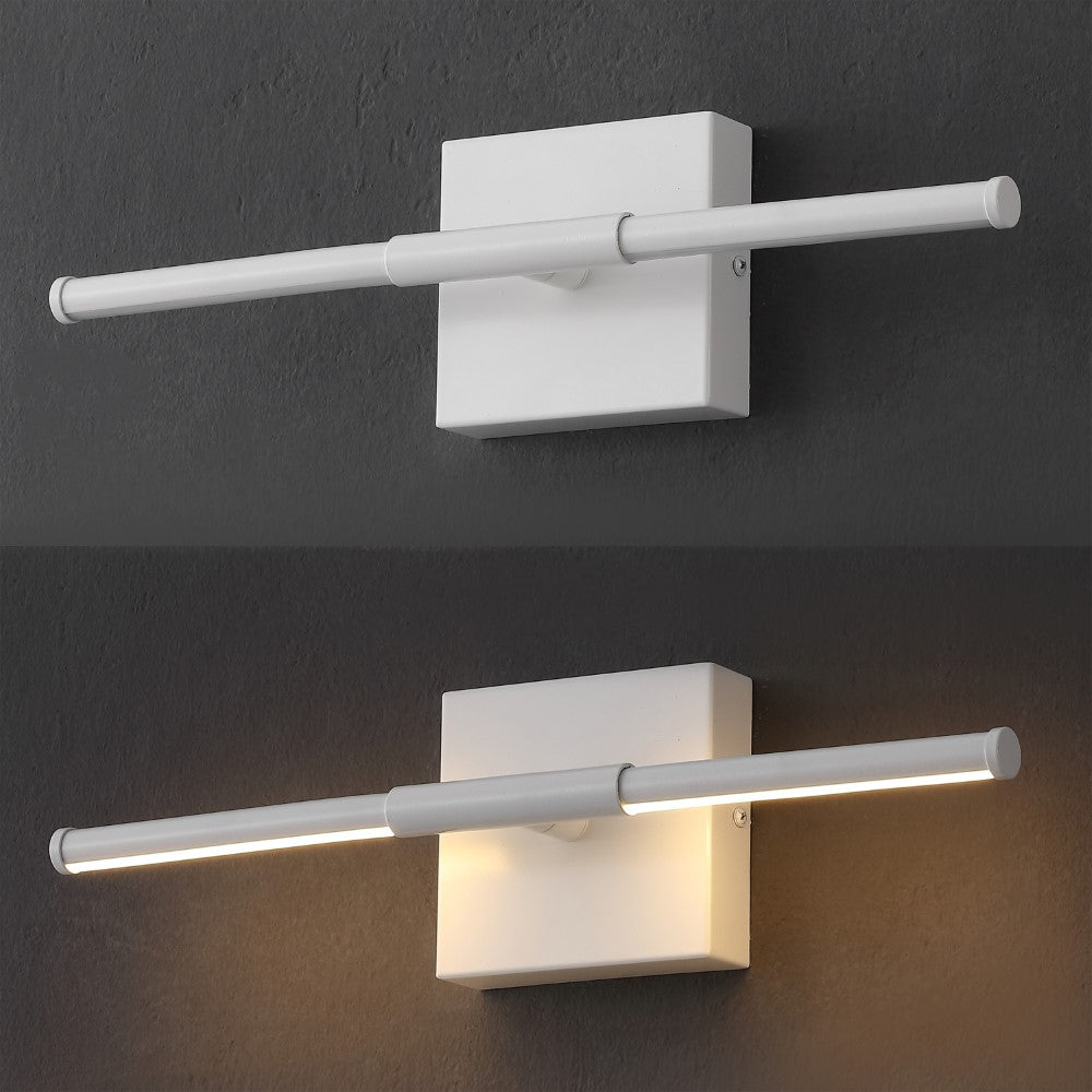 Euell Modern Minimalist Dimmable Integrated LED Metal Wall Sconce