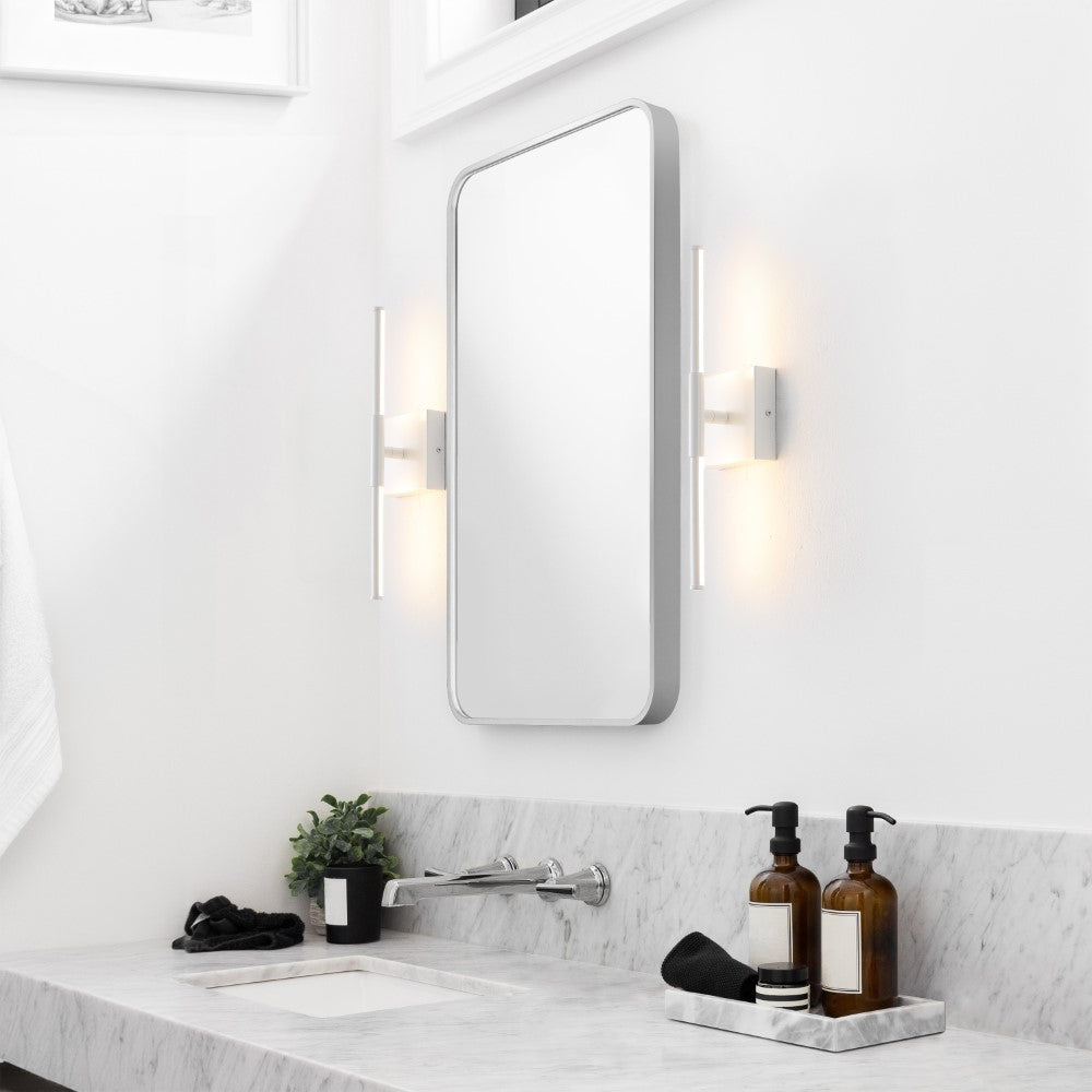 Euell Modern Minimalist Dimmable Integrated LED Metal Wall Sconce