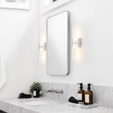 Euell Modern Minimalist Dimmable Integrated LED Metal Wall Sconce
