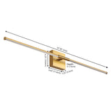 Euell Modern Minimalist Dimmable Integrated LED Metal Wall Sconce