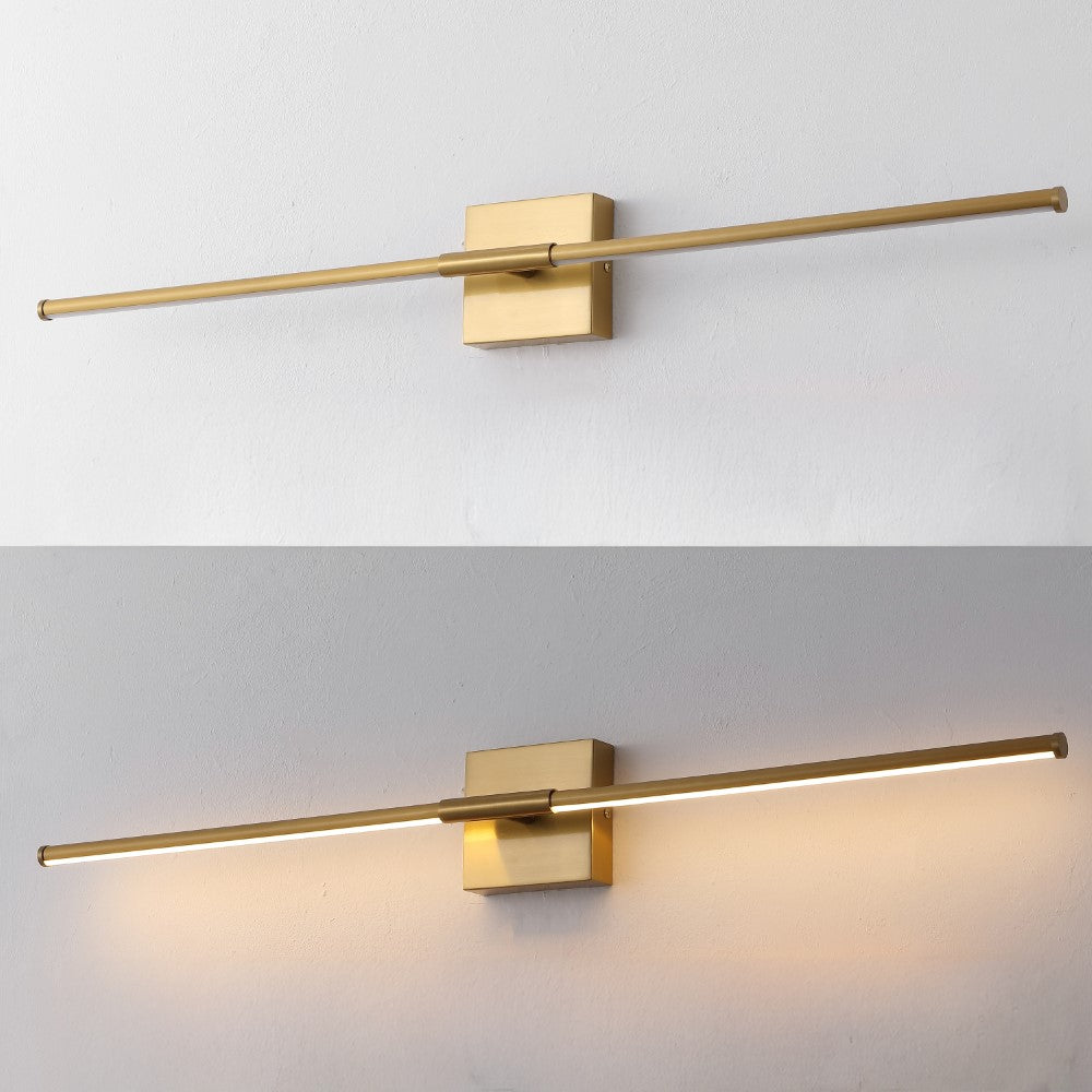 Euell Modern Minimalist Dimmable Integrated LED Metal Wall Sconce