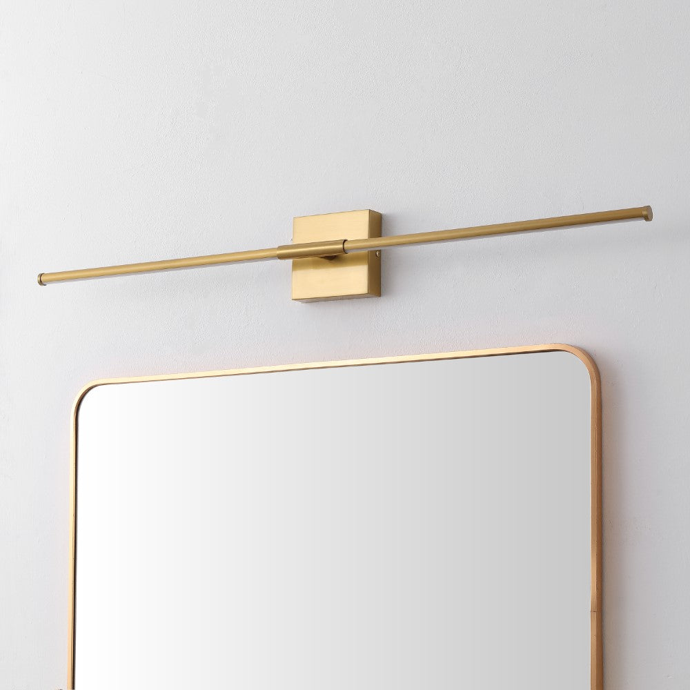 Euell Modern Minimalist Dimmable Integrated LED Metal Wall Sconce