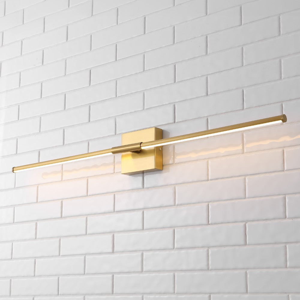 Euell Modern Minimalist Dimmable Integrated LED Metal Wall Sconce