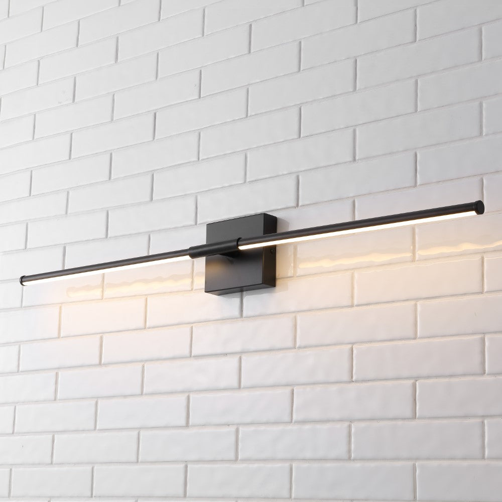 Euell Modern Minimalist Dimmable Integrated LED Metal Wall Sconce