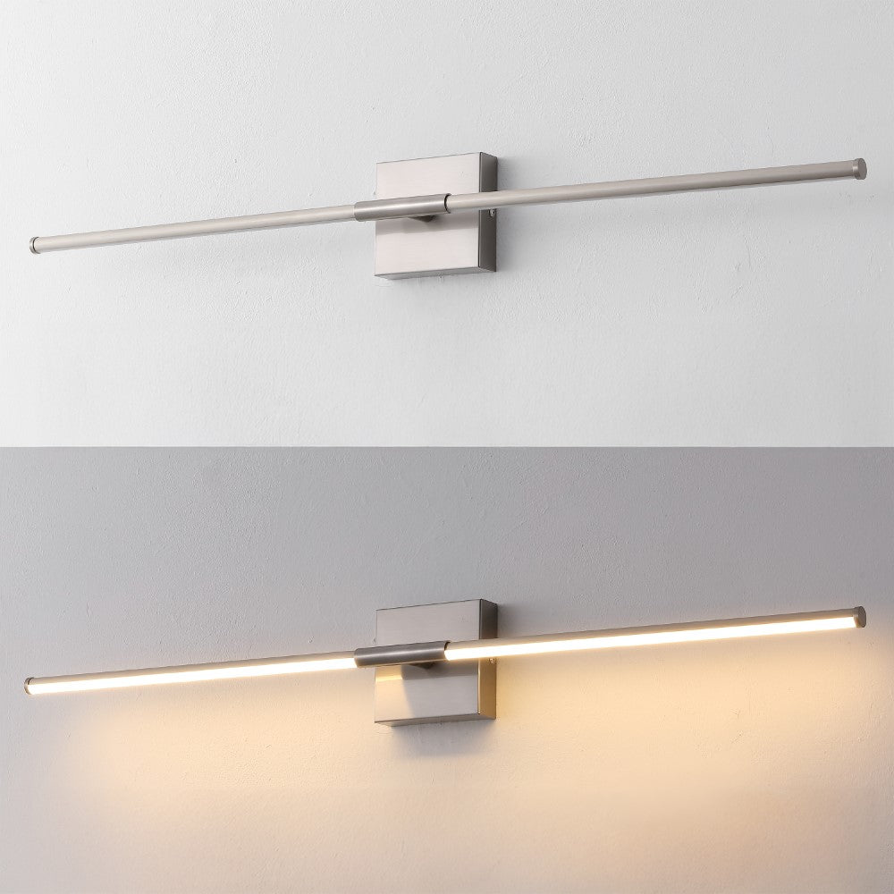 Euell Modern Minimalist Dimmable Integrated LED Metal Wall Sconce