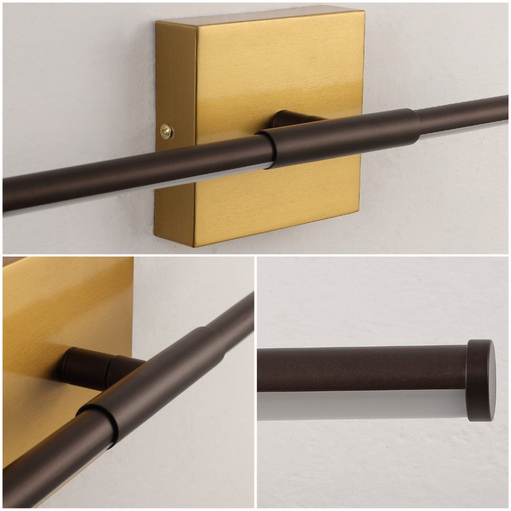 Euell Modern Minimalist Dimmable Integrated LED Metal Wall Sconce