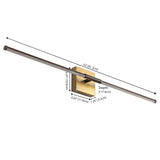 Euell Modern Minimalist Dimmable Integrated LED Metal Wall Sconce