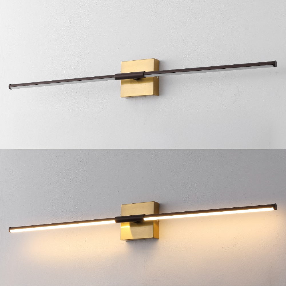 Euell Modern Minimalist Dimmable Integrated LED Metal Wall Sconce