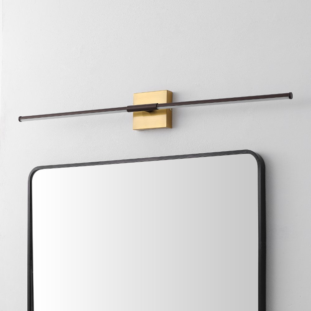 Euell Modern Minimalist Dimmable Integrated LED Metal Wall Sconce