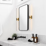 Euell Modern Minimalist Dimmable Integrated LED Metal Wall Sconce