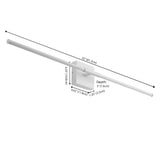 Euell Modern Minimalist Dimmable Integrated LED Metal Wall Sconce