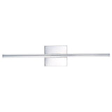 Aurava 28" Modern Minimalist Adjustable Dimmable Integrated LED Metal Wall Sconce