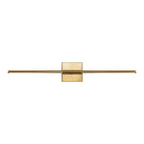 Aurava 28" Modern Minimalist Adjustable Dimmable Integrated LED Metal Wall Sconce