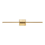 Aurava 28" Modern Minimalist Adjustable Dimmable Integrated LED Metal Wall Sconce