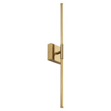 Aurava 28" Modern Minimalist Adjustable Dimmable Integrated LED Metal Wall Sconce