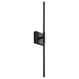 Aurava 28" Modern Minimalist Adjustable Dimmable Integrated LED Metal Wall Sconce