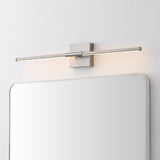 Aurava 28" Modern Minimalist Adjustable Dimmable Integrated LED Metal Wall Sconce