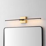 Aurava 28" Modern Minimalist Adjustable Dimmable Integrated LED Metal Wall Sconce