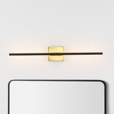 Aurava 28" Modern Minimalist Adjustable Dimmable Integrated LED Metal Wall Sconce