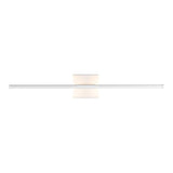 Aurava 28" Modern Minimalist Adjustable Dimmable Integrated LED Metal Wall Sconce