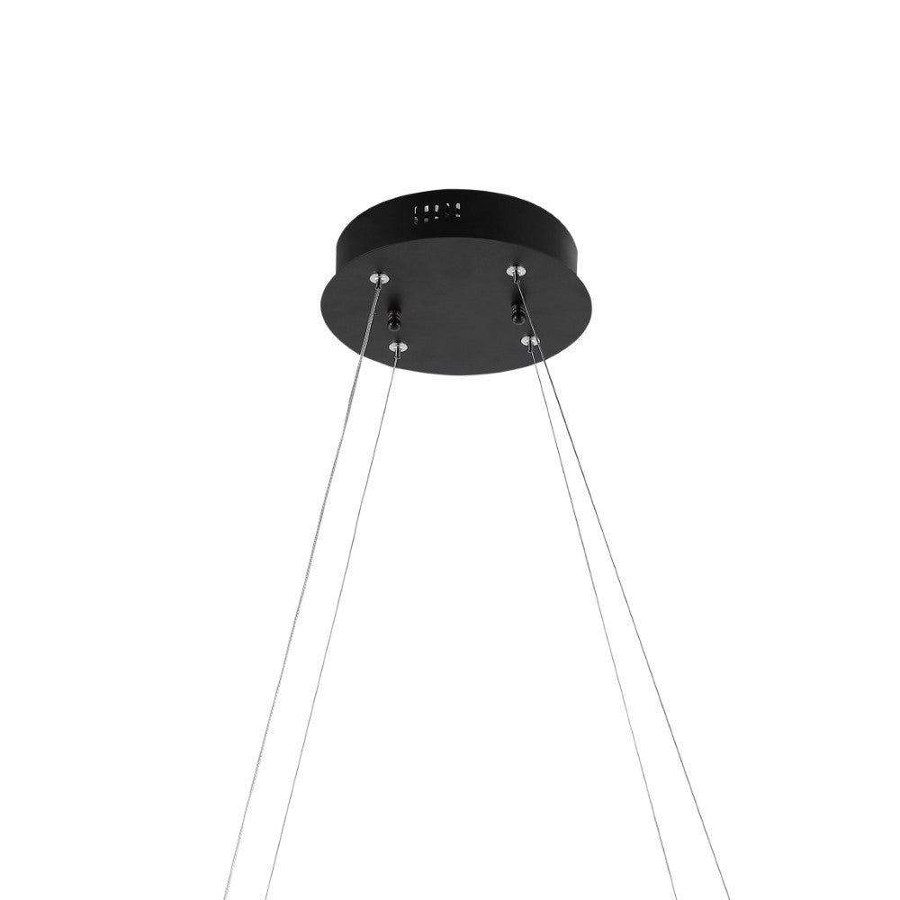 Barnaby 40.75" Bohemian Coastal Iron Linear Integrated LED Pendant