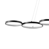 Barnaby 40.75" Bohemian Coastal Iron Linear Integrated LED Pendant
