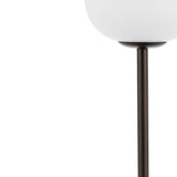 Keira 12.25" Modern Minimalist Iron Rechargeable Integrated LED Table Lamp