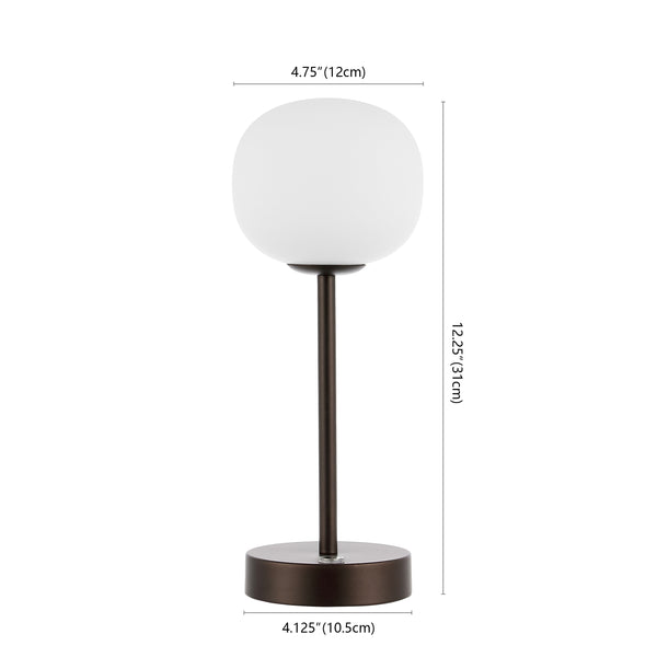 Dimension Image Oil Rubbed Bronze/White