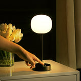 Keira 12.25" Modern Minimalist Iron Rechargeable Integrated LED Table Lamp