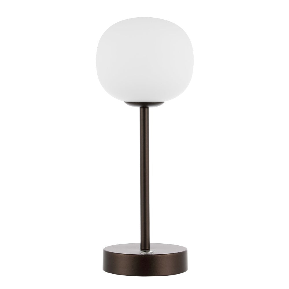 Keira 12.25" Modern Minimalist Iron Rechargeable Integrated LED Table Lamp