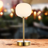 Keira 12.25" Modern Minimalist Iron Rechargeable Integrated LED Table Lamp