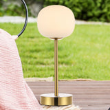 Keira 12.25" Modern Minimalist Iron Rechargeable Integrated LED Table Lamp