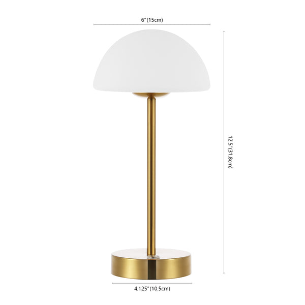 Dimension Image Brass Gold/White