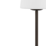 Mainstays 12.75" Modern Minimalist Iron Rechargeable Integrated LED Table Lamp