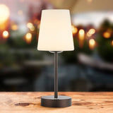 Mainstays 12.75" Modern Minimalist Iron Rechargeable Integrated LED Table Lamp