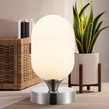 Duncan 8" Bohemian Farmhouse Iron Rechargeable Integrated LED Table Lamp