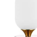Duncan 8" Bohemian Farmhouse Iron Rechargeable Integrated LED Table Lamp