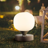 Davies 6.13" Bohemian Farmhouse Iron Rechargeable Integrated LED Table Lamp