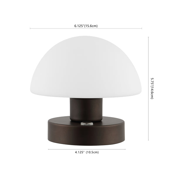 Dimension Image Oil Rubbed Bronze/White