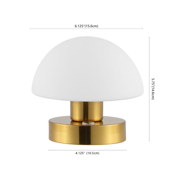 Dimension Image Brass Gold/White