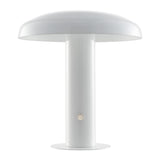 The Kasr Contemporary Bohemian Rechargeable/Cordless Iron Integrated LED Mushroom Table Lamp