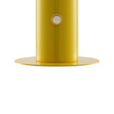 The Kasr Contemporary Bohemian Rechargeable/Cordless Iron Integrated LED Mushroom Table Lamp