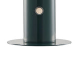 The Kasr Contemporary Bohemian Rechargeable/Cordless Iron Integrated LED Mushroom Table Lamp