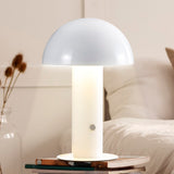 Frasier Contemporary Bohemian Rechargeable/Cordless Iron Integrated LED Mushroom Table Lamp