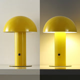 Frasier Contemporary Bohemian Rechargeable/Cordless Iron Integrated LED Mushroom Table Lamp