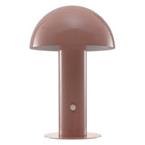 Frasier Contemporary Bohemian Rechargeable/Cordless Iron Integrated LED Mushroom Table Lamp