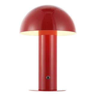Frasier Contemporary Bohemian Rechargeable/Cordless Iron Integrated LED Mushroom Table Lamp